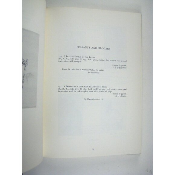 The Viscount Downe Collection Of Rembrandt Etchings Part Two Hardcover - Picture 6 of 11